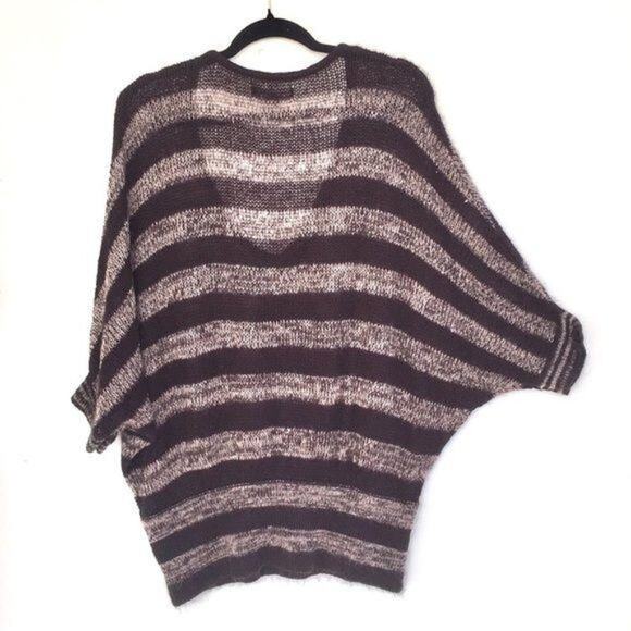 Forever 21 knit Top S - SMALL Oversized soft stripes EUC - Picture 4 of 6